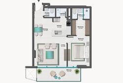 1 bedroom apartment